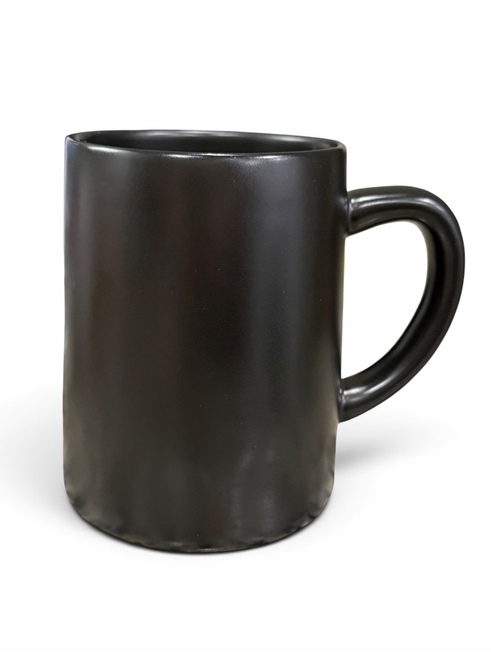 Hearth & Hand by Magnolia 15 oz Matte Black Stoneware Coffee Mug Minimalist Cup